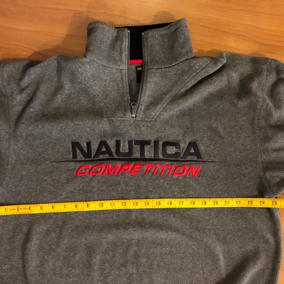Vintage Nautica Competition Fleece Pullover XL - Picture 5 of 6